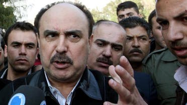Head of Syrian political intelligence Rustom Ghazaleh, seen here in 2011, was reportedly badly beaten up after a row with another high-ranking official. (File Photo: AFP)