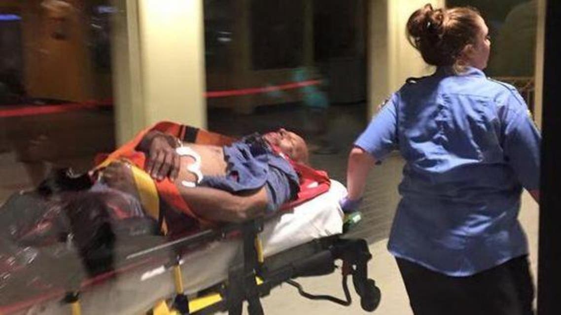 صورة التقطها أحد المسافرين بالمطار