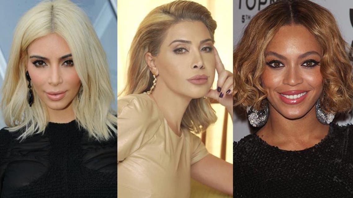 نوال الزغبي و Kim Kardashian و Beyonce