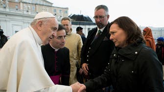 Pope meets relatives of Britons slain by ISIS 