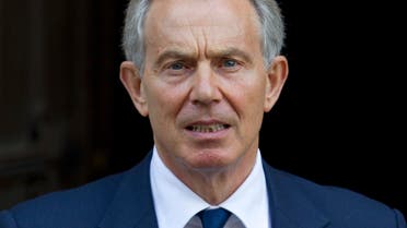 Former British Prime Minister Tony Blair leaves the High Court in London after he gave evidence to the Leveson media inquiry. (File Photo: AP)