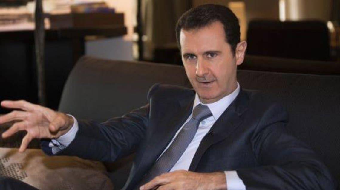 Assad made the remarks in an interview with Charlie Rose for CBS News’ 60 Minutes. (FILE REUTERS)