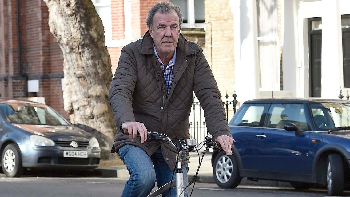 British television presenter Jeremy Clarkson returns to his home in west London March 26, 2015. (Reuters)