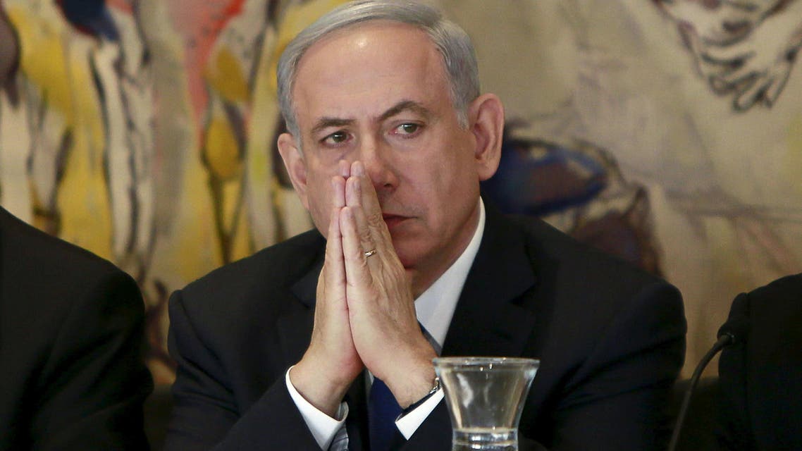 Israel's Prime Minister Netanyahu attends an event following the swearing-in ceremony of the 20th Knesset in Jerusalem. Reuters