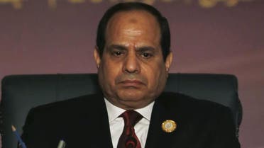 Egyptian President Abdel Fattah al-Sisi attends the opening meeting of the Arab Summit in Sharm el-Sheikh, in the South Sinai governorate, south of Cairo, March 28, 2015. (Reuters)