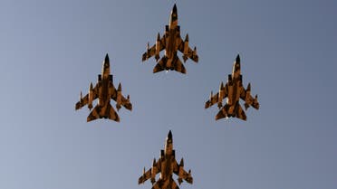  In this Sunday, Jan. 25, 2009 file photo, Tornado warplanes of the Saudi Air Force fly over the Saudi Arabian capital Riyadh during a graduation ceremony at King Faisal Air Force University. (File photo AP)