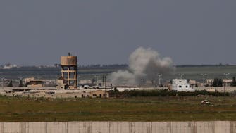 Syrian aircraft bomb area near captured Jordan crossing