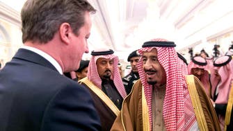 Saudi King receives phone call from British PM