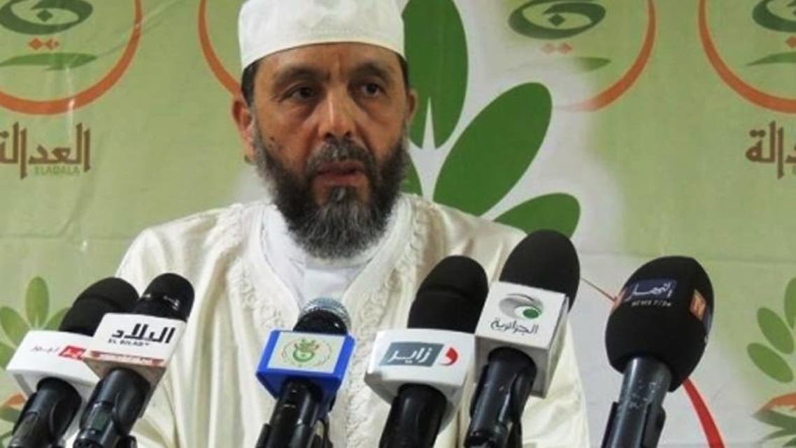 رئيس جبهة العدالة والتنمية الجزائري عبد الله جاب الله