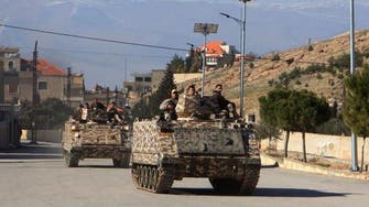 Lebanese army says three militants killed near Syria border