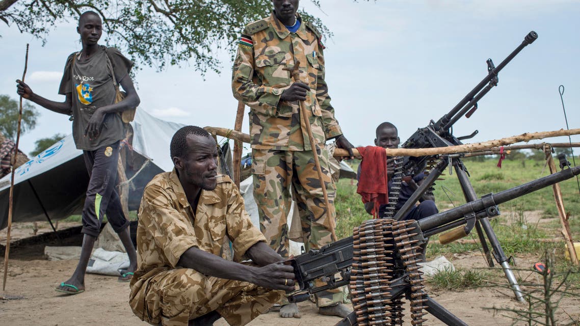 In this Saturday, Sept. 20, 2014 file photo, rebel soldiers guard the village of Majieng, about 6km from the town of Bentiu, in South Sudan. (File Photo: AP)