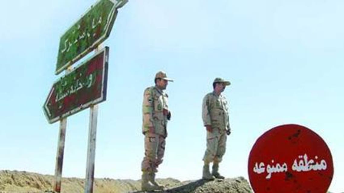 الحرس الثوري على الحدود الايرانية الباكستانية