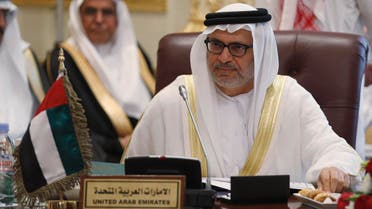 United Arab Emirates' Minister of State for Foreign Affairs Anwar Mohammed Gargash attends a GCC meeting in Riyadh March 12, 2015. (Reuters)