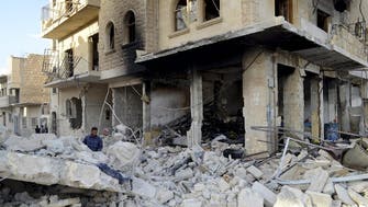 Rebels bombard Syria’s government-held Aleppo