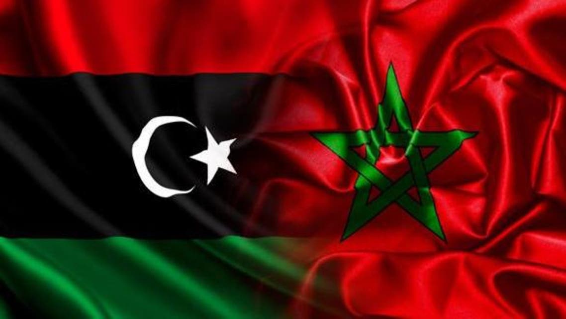 پرچم مغرب و لیبی