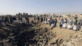 Saudi-led strikes pound Houthi targets in Sanaa