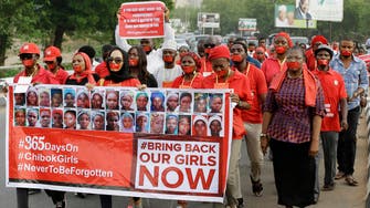 Nigeria’s new president pledges effort to free girls kidnapped a year ago