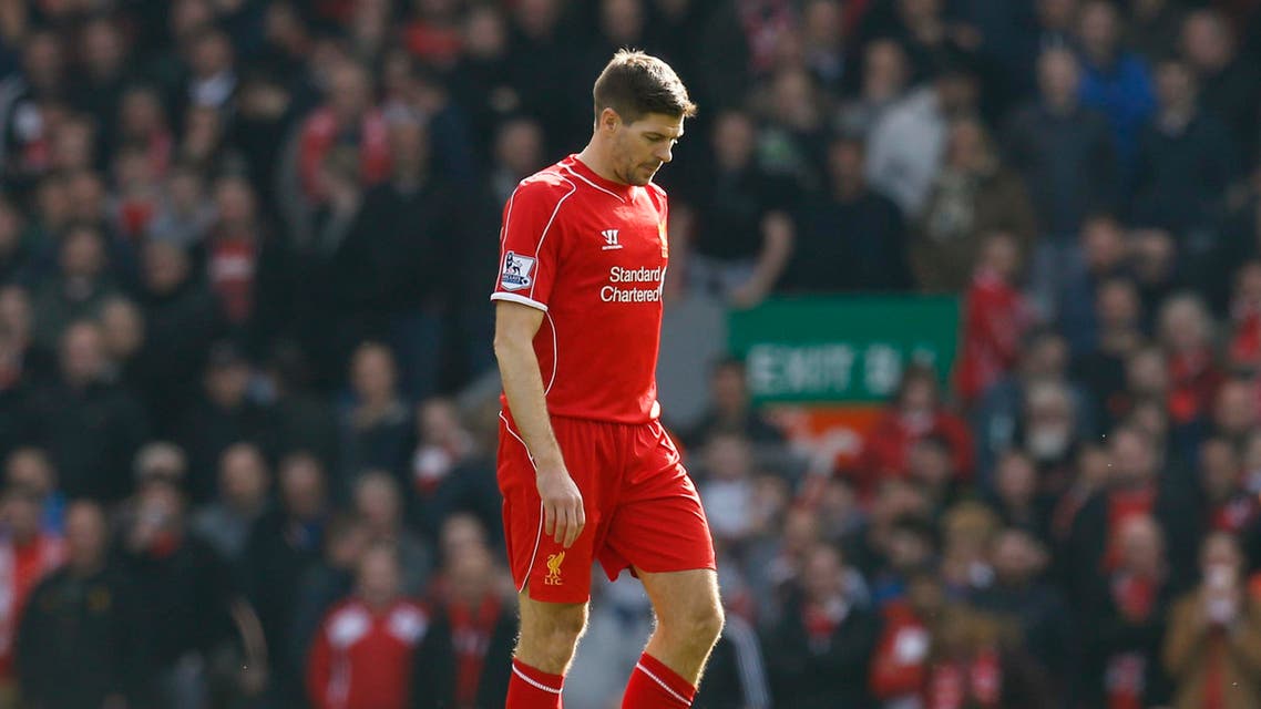 Liverpool's Steven Gerrard REUTERS