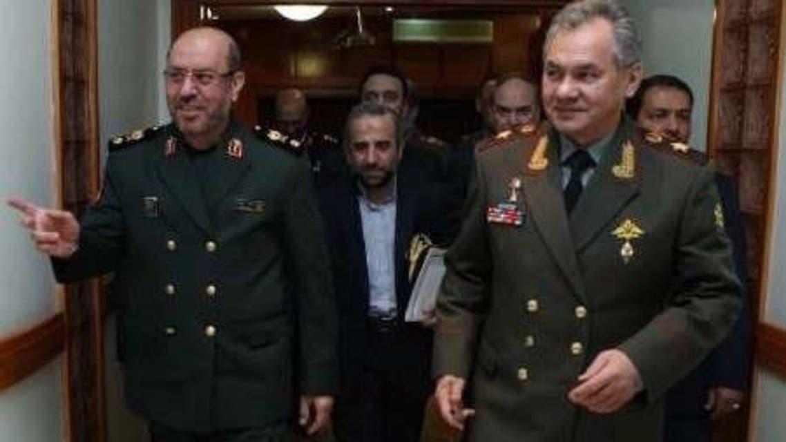 وزيرا الدفاع الروسي والإيراني