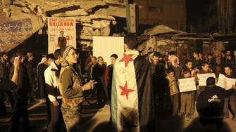 Syrian protesters demand ‘Decisive Storm’ against Assad