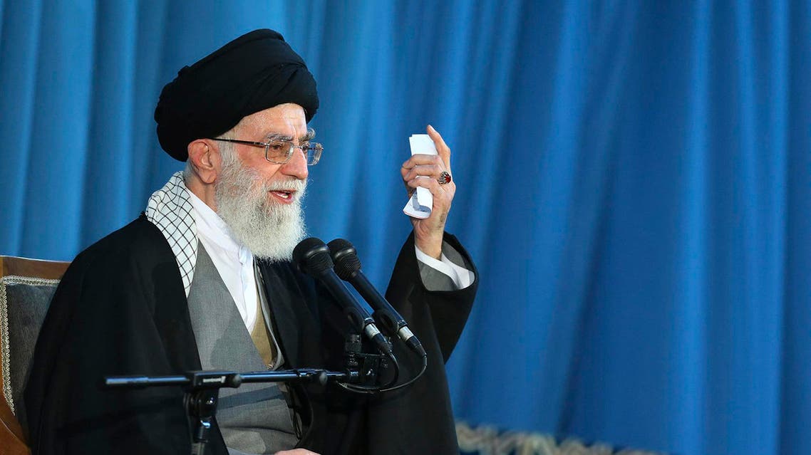 Khamenei has supported the talks but has continued to express deep mistrust of the United States. (File: AP)