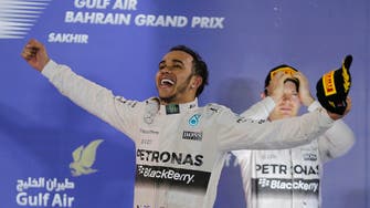 Hamilton wins Bahrain GP ahead of Raikkonen and Rosberg
