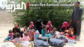 Iraqis flee Ramadi violence