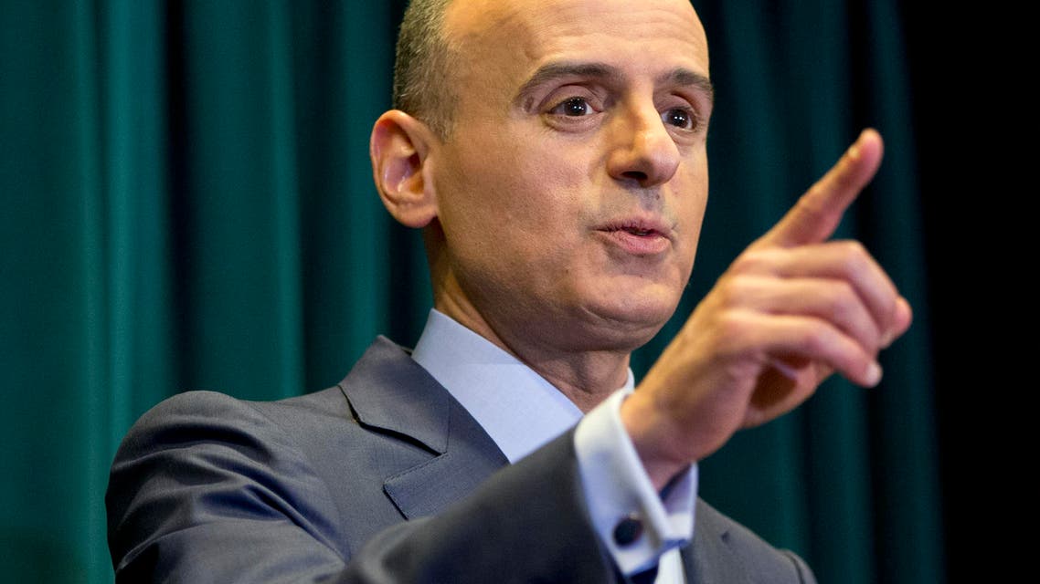 Saudi Arabian Ambassador Adel Al-Jubeir speaks about Saudi military campaign in Yemen during a news conference at the Saudi Embassy in Washington, Wednesday, April 22, 2015. (AP Photo/Jacquelyn Martin)