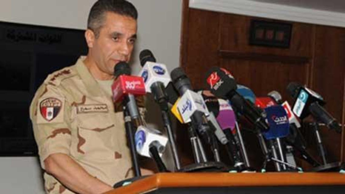 العميد محمد سمير، المتحدث العسكري المصري