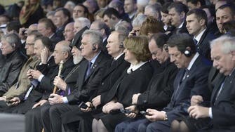 World leaders join minute’s silence at Armenian genocide ceremony