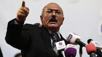 Saleh calls for political dialogue to end war