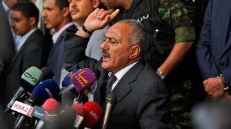 Saleh reportedly leaves Yemen, location unknown