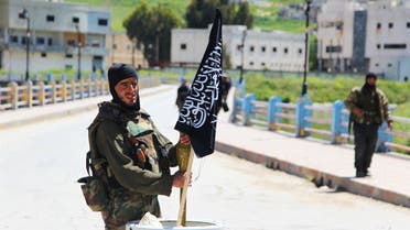 Jisr al-Shughour Reuters Nusra Front fighter 