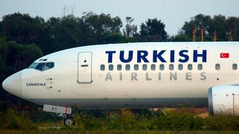 Turkish airlines plane makes emergency landing after engine fire