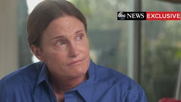 Handout shows Bruce Jenner during a two-hour interview with ABC News anchor Diane Sawyer that aired as a special edition of ABC News
