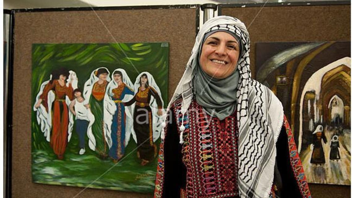 الفنانة التشكيلية الفلسطينية ميسون باكير