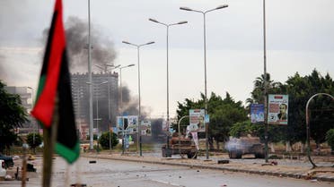 In this 2014 file photo, smoke rises during clashes between the Libyan military and Islamic militias in Benghazi, Libya. (File Photo: Libya) 