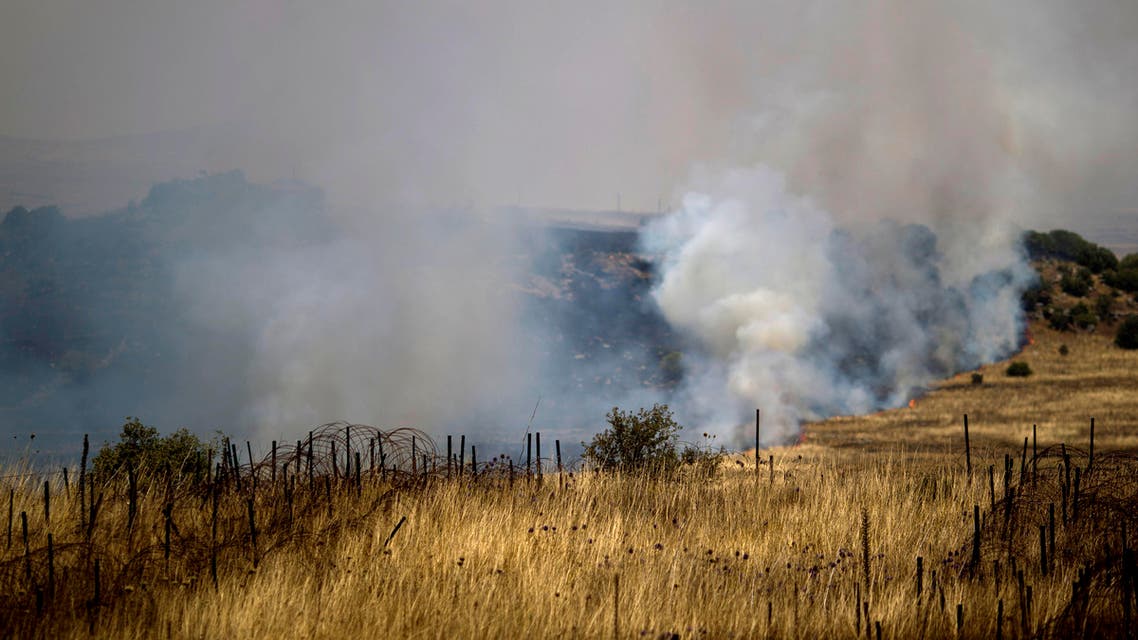 mortar from Syria in Golan heights AP
