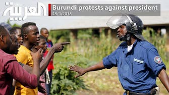 Burundi protests against president
