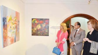 Lebanese artist holds first Jeddah exhibition