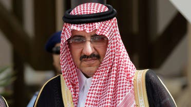 In this Monday, May 14, 2012 photo, Saudi Arabia's Interior Minister Prince Mohammed bin Nayef waits for Gulf Arab leaders ahead of the opening of Gulf Cooperation Council, also known as GCC summit, in Riyadh, Saudi Arabia. (AP)