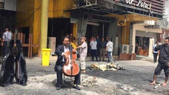 The Iraqi cellist who plays at a bombsite to remember the fallen