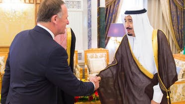 Saudi king receives New Zealand's Prime Minister (SPA) 