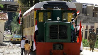 Tourist train brings puff of hope to Damascus                           