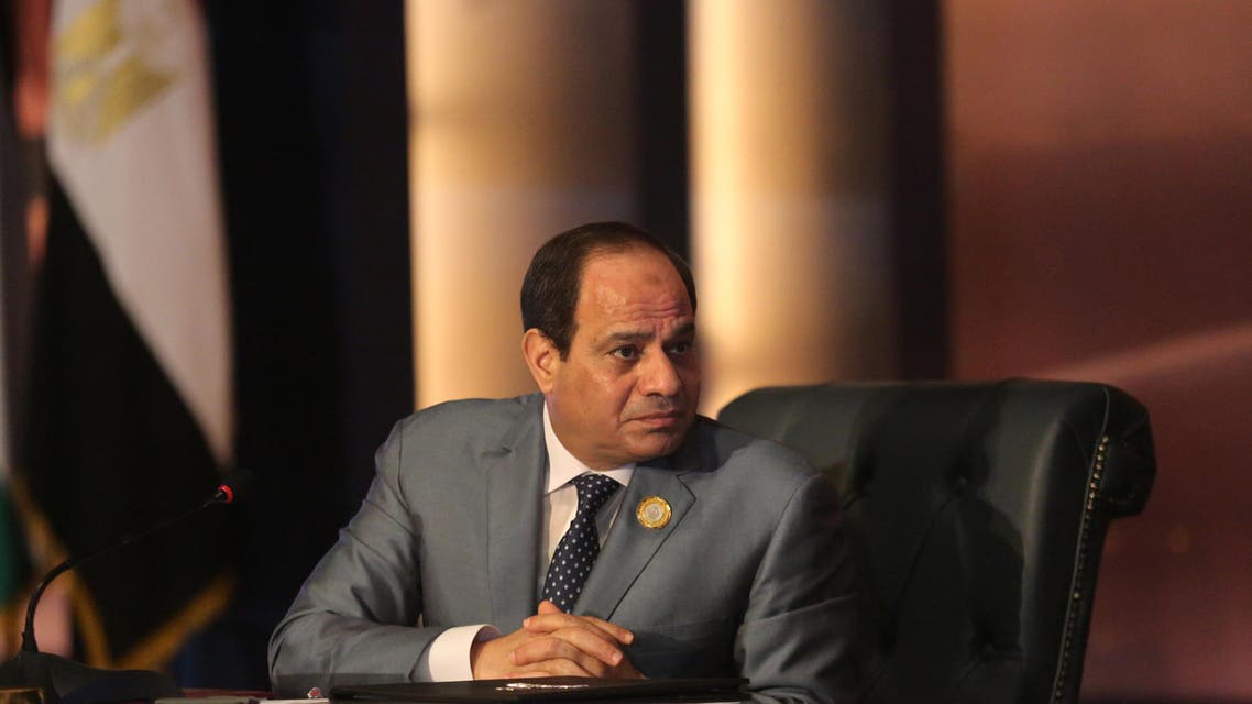 In an exclusive interview with Al Arabiya News Channel in March, Sisi reiterated the strength of the relationship between Egypt and Saudi Arabia. (File photo: AP)
