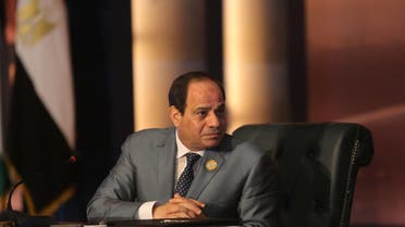 In an exclusive interview with Al Arabiya News Channel in March, Sisi reiterated the strength of the relationship between Egypt and Saudi Arabia. (File photo: AP)