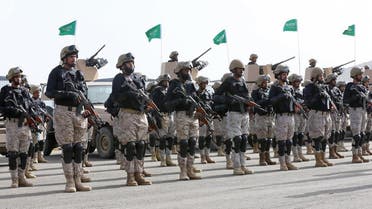 In this photo provided by the Saudi Press Agency (SPA), Royal Saudi Land Forces and units of Special Forces of the Pakistani army take part in a joint military exercise. (AP)