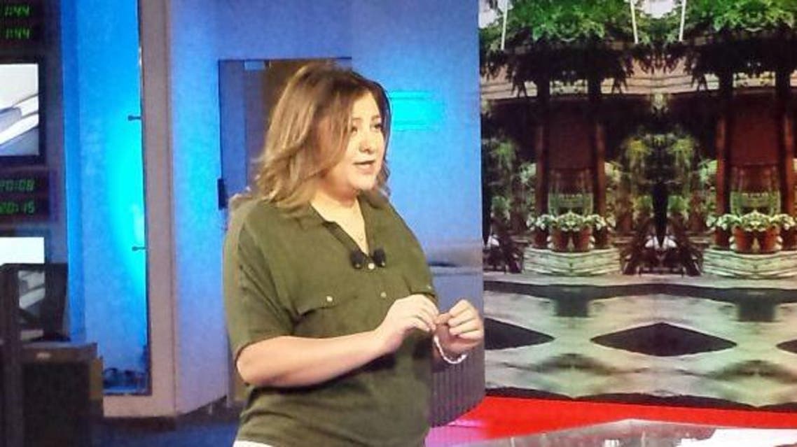 Aznive Tossounian speaking to the Al Arabiya News Channel about her ordeal. (Supplied)