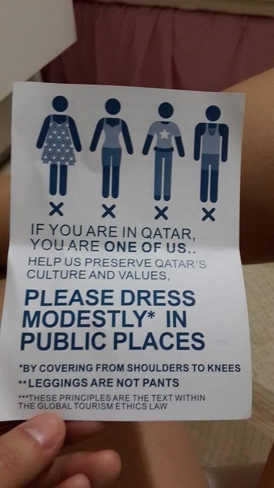 qatar dress code