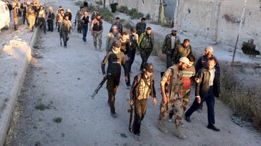 Rebels fighting in Syria (AP)